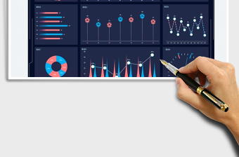 2023通用型数据分析可视化看板免费下载