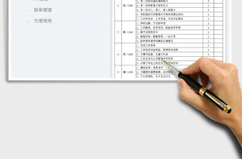 2023公司员工勤绩廉量化考核表免费下载