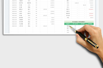 2023可视化个人收支管理表免费下载